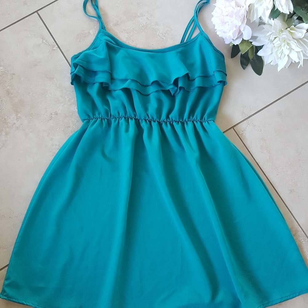 ⚡PRICE DROP⚡Super Cute Teal Dress